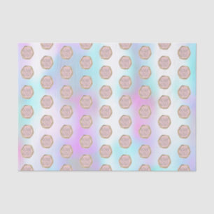 Business Logo Colourful Ombre Abstract Tissue Pape Paper