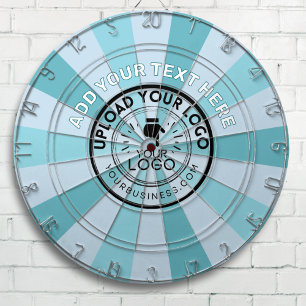 Business Logo Company Colours Dartboard