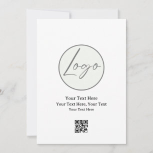 Business Logo   Company Professional Corporate Invitation