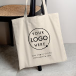 Business Logo | Company Professional Corporate Tote Bag<br><div class="desc">A simple custom business template in a modern minimalist style which can be easily updated with your company logo and text. If you need any help personalising this product,  please contact me using the message button below and I'll be happy to help.</div>