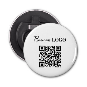 Business Logo Company Promotional QR Code Bottle Opener