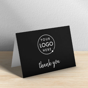 Business Logo   Corporate Company Professional Thank You Card