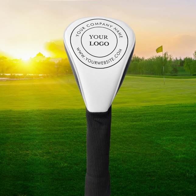 Business Logo Corporate Modern Professional  Golf Head Cover (Creator Uploaded)