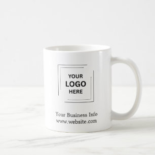 Business Logo   Corporate Promotional Modern  Coffee Mug