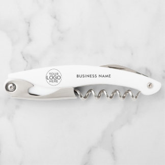 Business Logo Corporate Promotional Swag Corkscrew