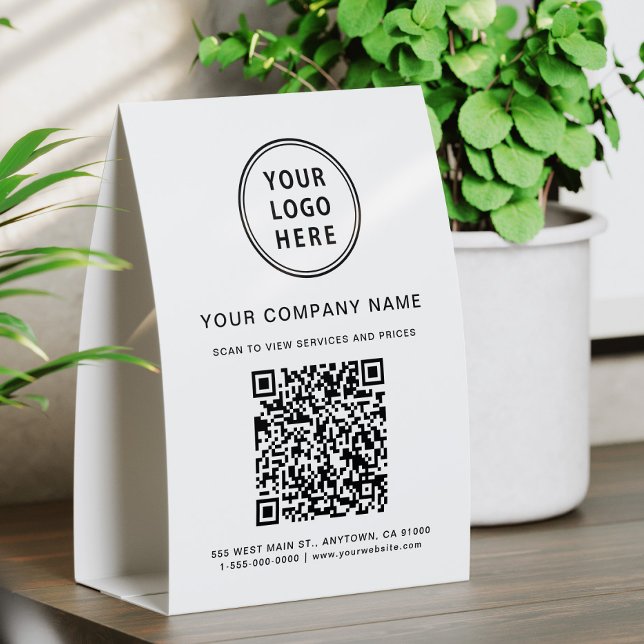 Business Logo Create Your QR Code (Creator Uploaded)
