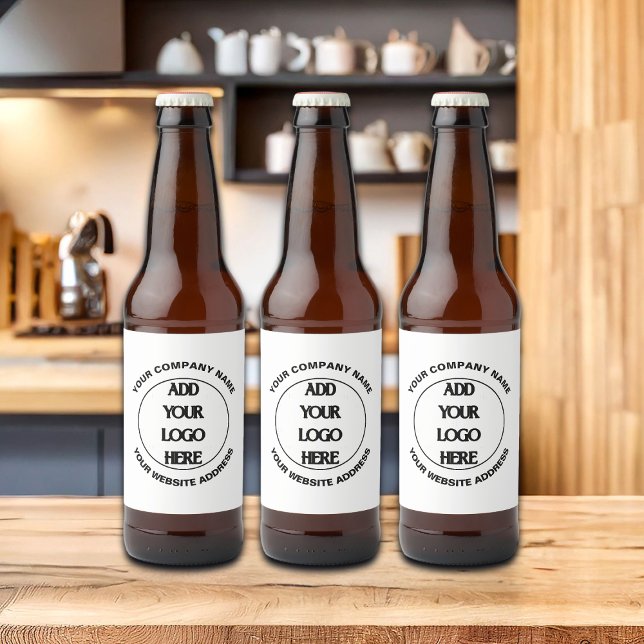 Business Logo Custom  Beer Bottle Label (Creator Uploaded)