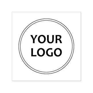 business logo custom branded self-inking stamp