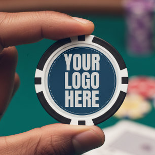 Business Logo Custom Company Photo Poker Chips