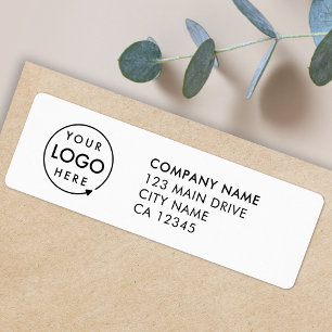Business Logo   Custom Company Return Address Label