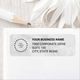 Business Logo Custom Return Address Label