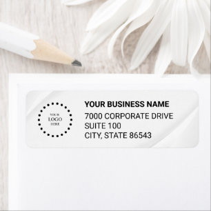 Business Logo Custom Return Address Label