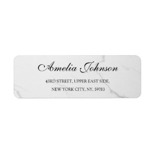Business Logo Custom Return Address Label