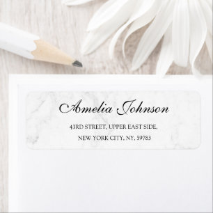 Business Logo Custom Return Address Label