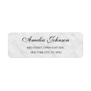 Business Logo Custom Return Address Label