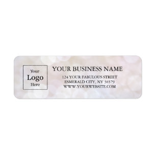 Business Logo Custom Return Address Label