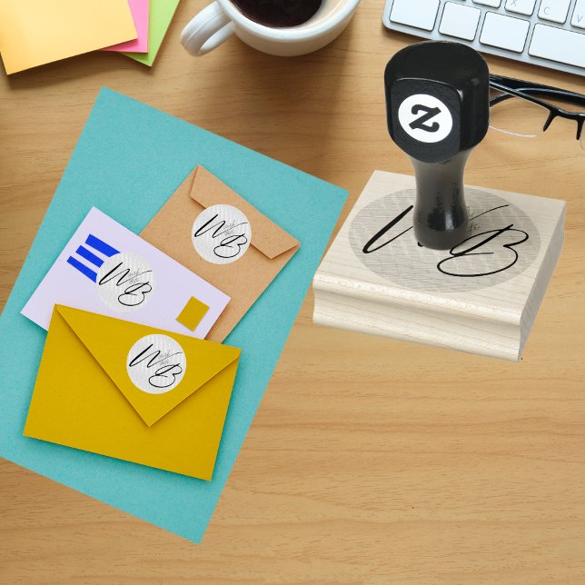 Business Logo Custom Rubber Stamp (Creator Uploaded)