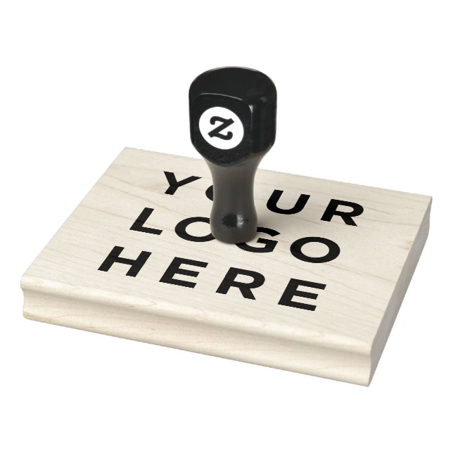Business Logo Custom Rubber Stamp (Stamp)