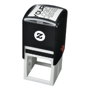 Business Logo Custom Self-inking Stamp
