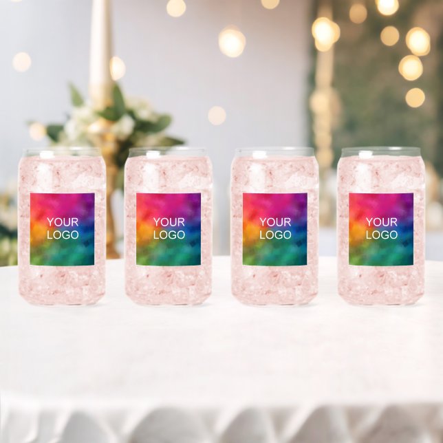 Business Logo Elegant Modern Simple Template Set Can Glass (Insitu (Wedding))