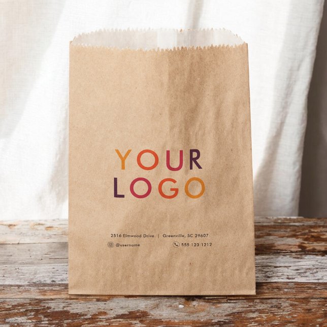 Business Logo Favour Bag (Creator Uploaded)
