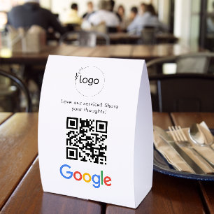 Business Logo Google Reviews website scan Print
