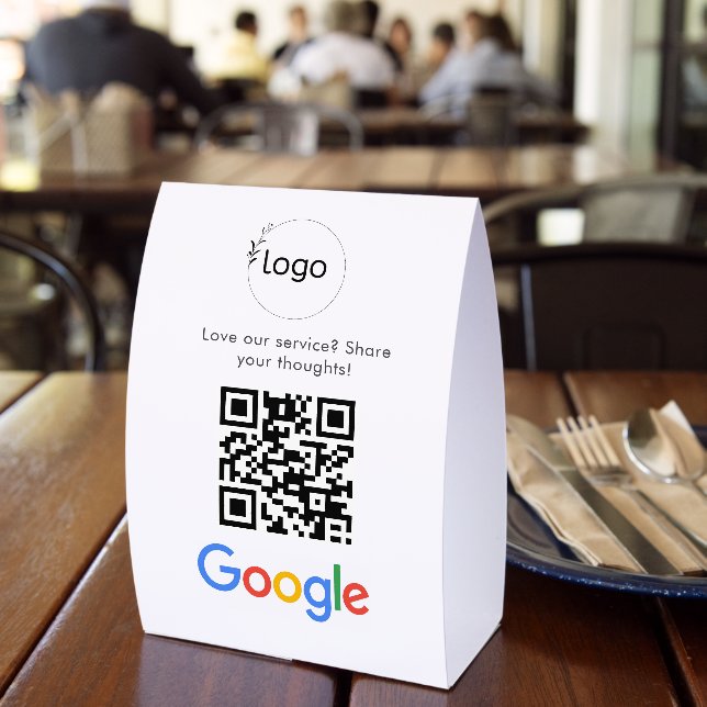 Business Logo Google Reviews website scan Print  (Insitu(Restaurant))