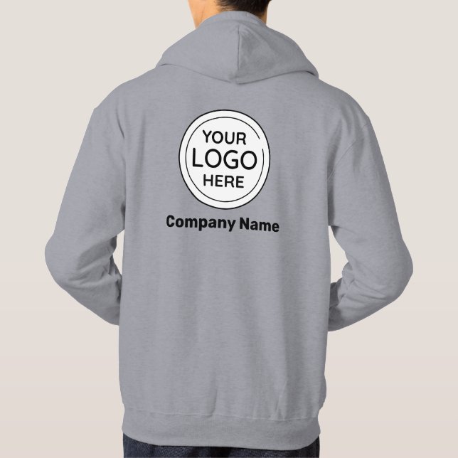 Business Logo  Hoodie (Back)