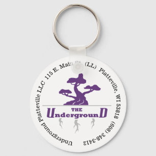 Business Logo Key Ring