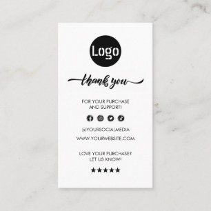 Business Logo Label Hang Tag