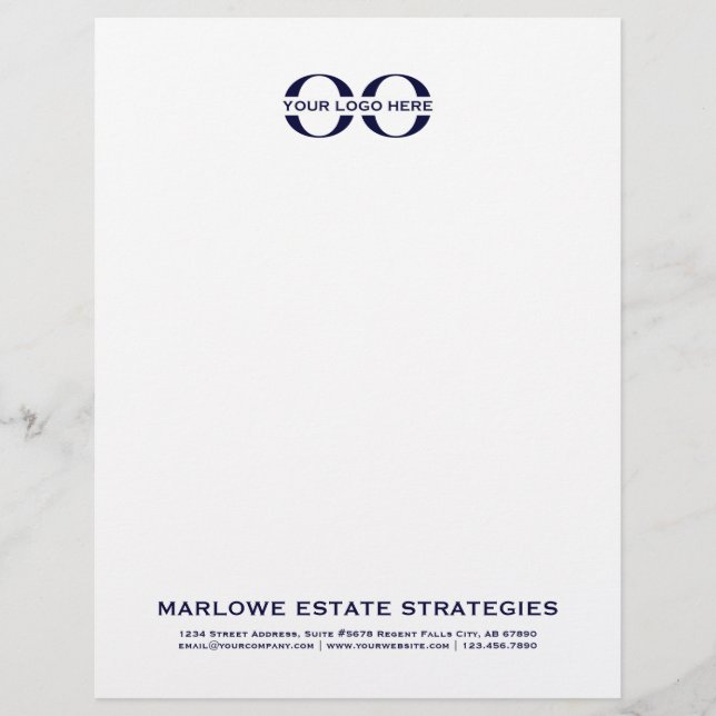 Business Logo Letterhead (Front)