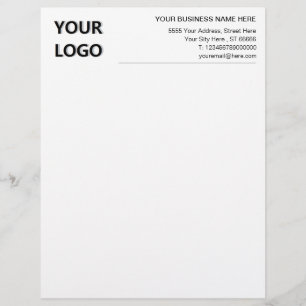 Business Logo Letterhead Name Address Phone E-mail