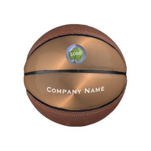Business Logo Mini Copper Mini Basketball