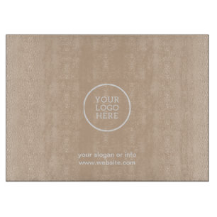 Business Logo Minimal Business Corporate Cutting Board