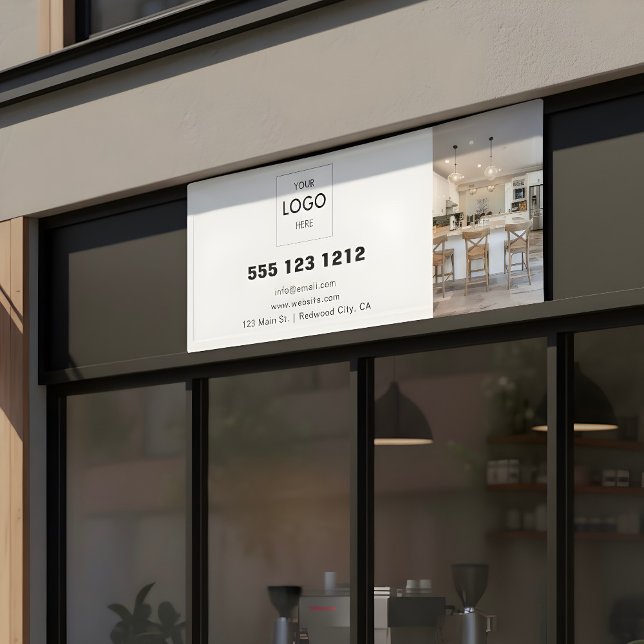 Business Logo Minimalist Modern Photo Banner (Creator Uploaded)