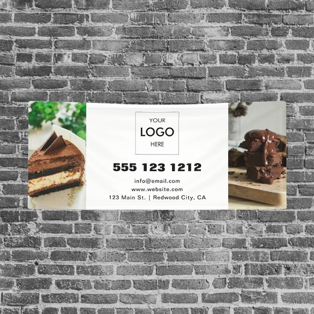 Business Logo Minimalist Modern Photo Banner (Creator Uploaded)