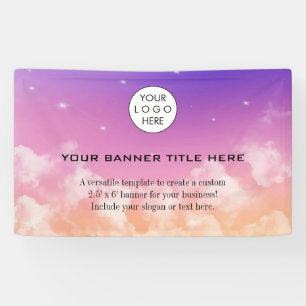 Business Logo Minimalist Modern professional blush Banner