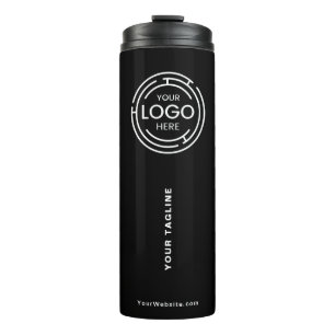 Business Logo Minimalist Thermal Tumbler