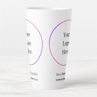 Business Logo | Modern Company Template Latte Mug