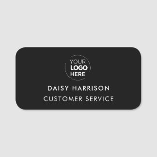 Business Logo | Modern Custom Employee Staff Name Tag