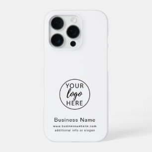Business Logo Modern Custom iPhone 16 Pro Case