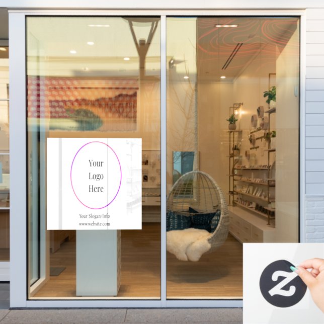 Business Logo Modern Customisable Templates (Store Window)