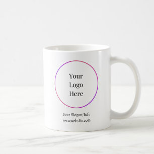 Business Logo Modern Customisable Templates Coffee Mug