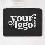 Business Logo Modern Minimal Black Professional  iPad Air Cover<br><div class="desc">Business Logo Modern Minimal Black Professional iPad Air Cover</div>