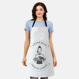 Business Logo Modern Minimal Custom Branded Apron