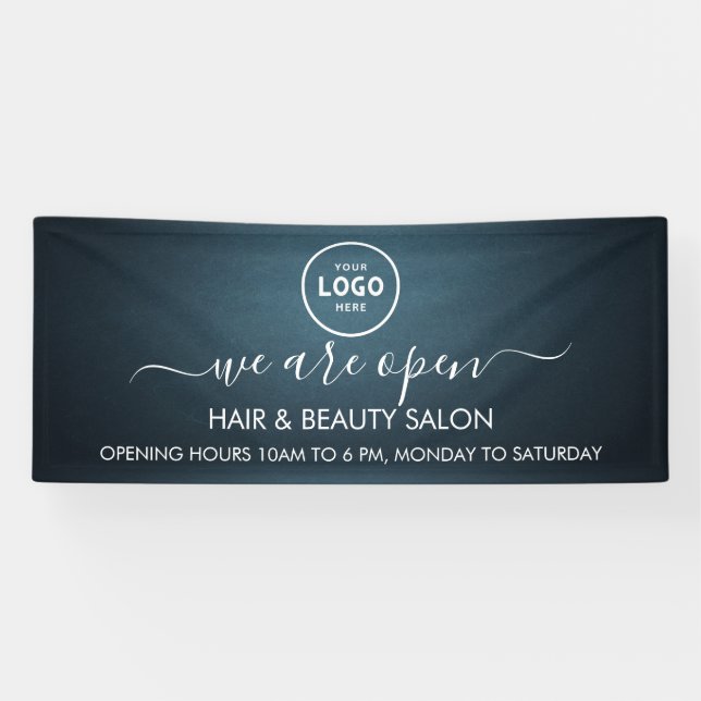 Business Logo Modern Professional 6' Banner (Horizontal)