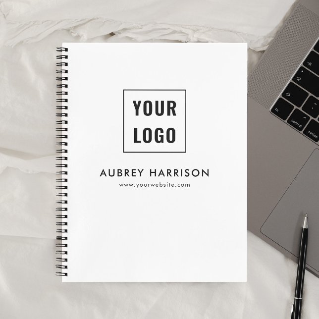 Business Logo Modern Professional White Notebook (Creator Uploaded)