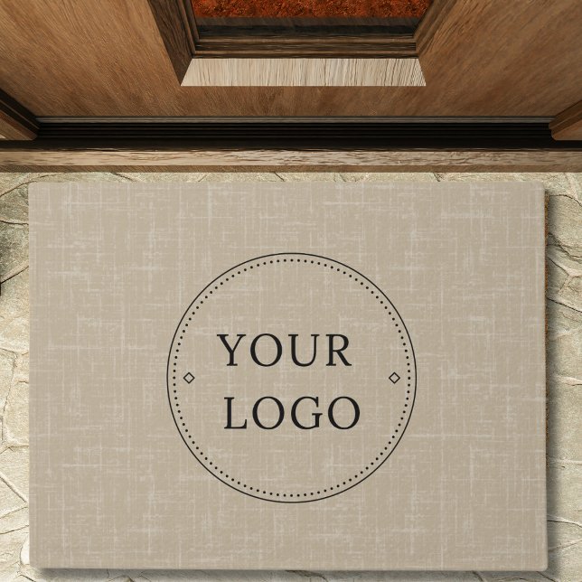 Business Logo Modern Promotional Branded Doormat (Creator Uploaded)