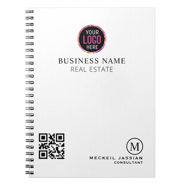 BUSINESS LOGO  NOTEBOOK (Front)