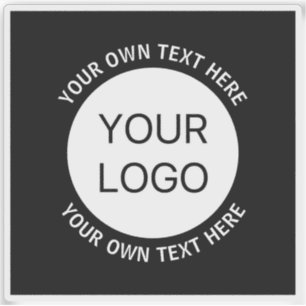 Business Logo or Any Image & Editable Text